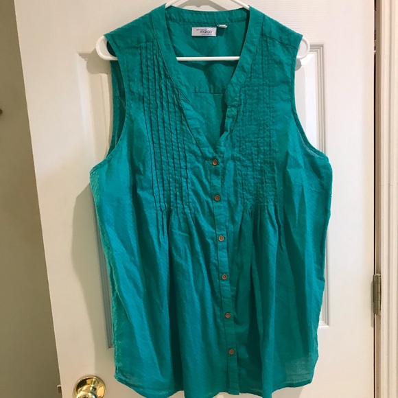 Indigo Tops - Women’s sleeveless blouse